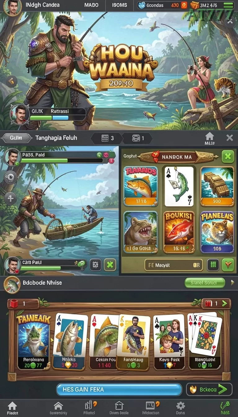 Cuplikan layar AWANLUCK — pengaturan akun