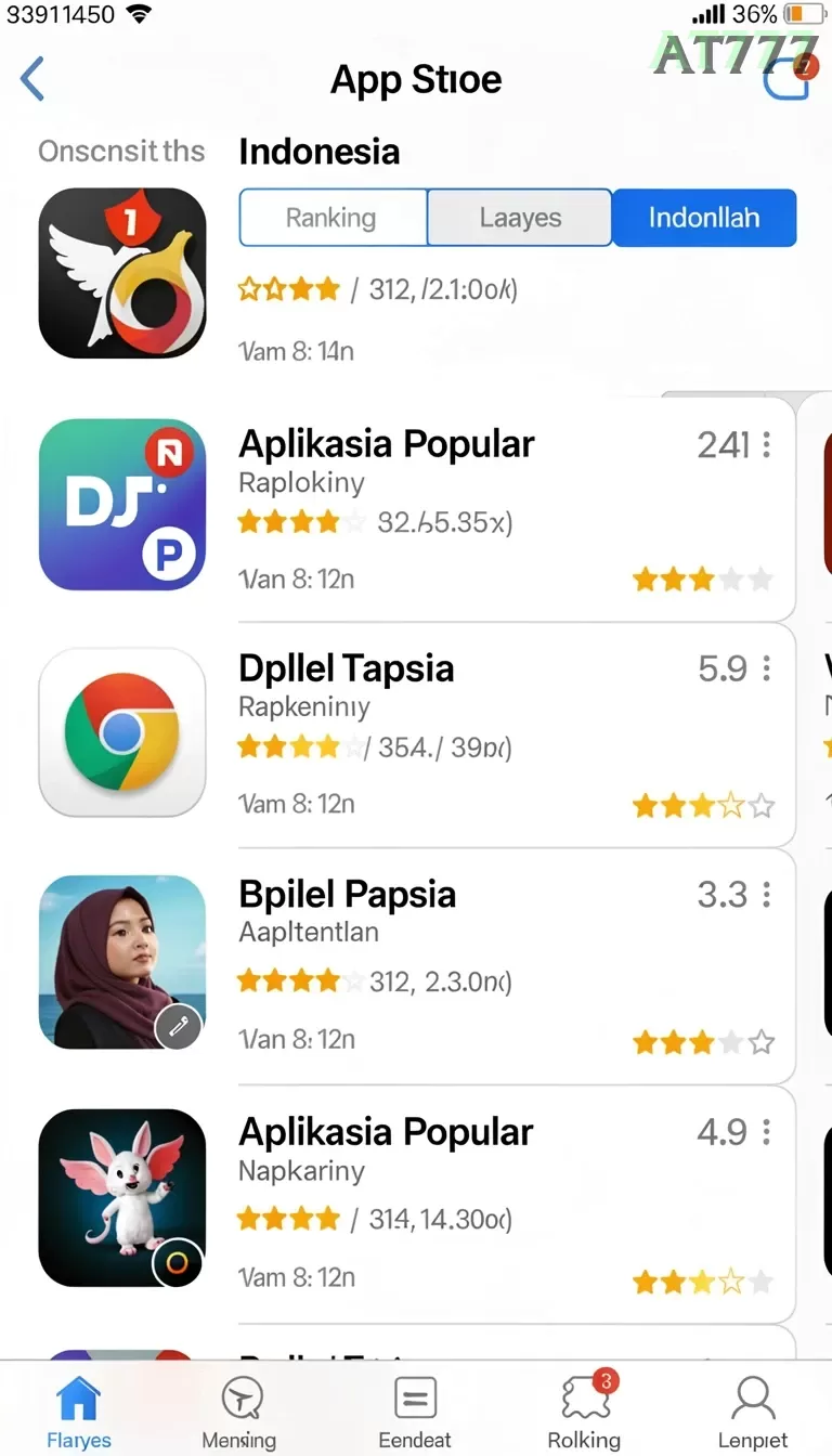 Cuplikan layar LOGO — pengaturan akun